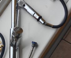 Rubineta  Kitchen Mixer Tap With Extension Hose