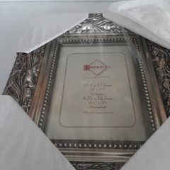 New beautiful photo frame silver effect