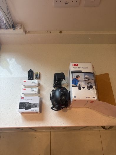 3M Peltor WS ProTac XP Bluetooth Headset - NEW