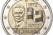 Luxembourg 2 Euro Commemorative Coin 2022 - National Flag. Uncirculated.