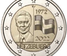 Luxembourg 2 Euro Commemorative Coin 2022 - National Flag. Uncirculated.