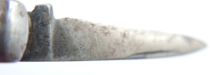 Vintage James Barber 1800s Sheffield Pocket Knife 2 Blades Stainless Steel