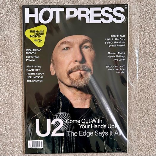 U2 Hot Press Magazines