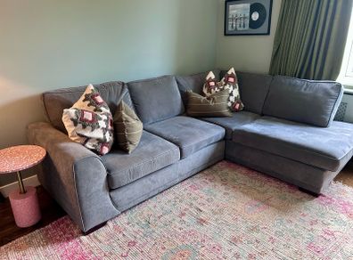 Left hand corner sofa for sale