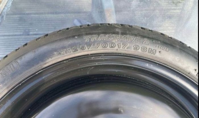 125/70 D17 Space Saver Tyre