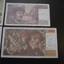 France: 4 Notes: 500f+200f+100f+20f (1977-1993) Super Condition! Image 5