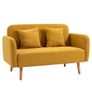 2-Seater Velvet Sofa Image 2