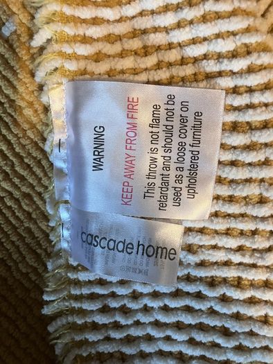 blanket/ throw