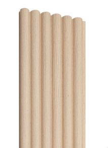 Bamboo Style Wall Panelling (Ash Colour)