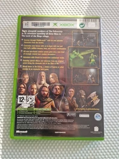 The Lord of the Rings The Third Age Xbox Original Games Original