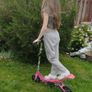 Space Scooter - Pink.(Foldable)+ 2 Kids skate pads set.Excellent working condition Image 7