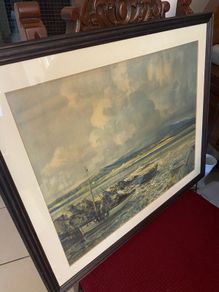 Large Maurice Wilks Print