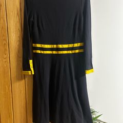 Hobbs navy mustard trim