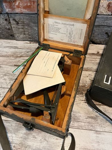 vintage military Weather station
