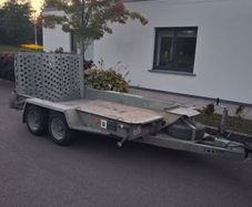 Ifor Williams plant trailer 2021, 10x6