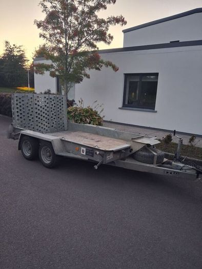 Ifor Williams plant trailer 2021, 10x6
