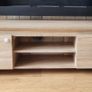 Modern Oak Effect TV Unit  Excellent Condition Image 2