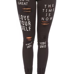 Sexy Skinny 'LOVE YOURSELF jeans size xs-s , s-small m