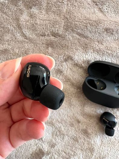 Sony WF-1000XM5 Earbuds Black - Wireless Bluetooth Noise Cancelling