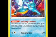 Kingdra 037/196 Deck Exclusive Non Holo Rare SWSH Lost Origin Pokemon Card Sword and Shield