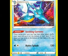 Kingdra 037/196 Deck Exclusive Non Holo Rare SWSH Lost Origin Pokemon Card Sword and Shield