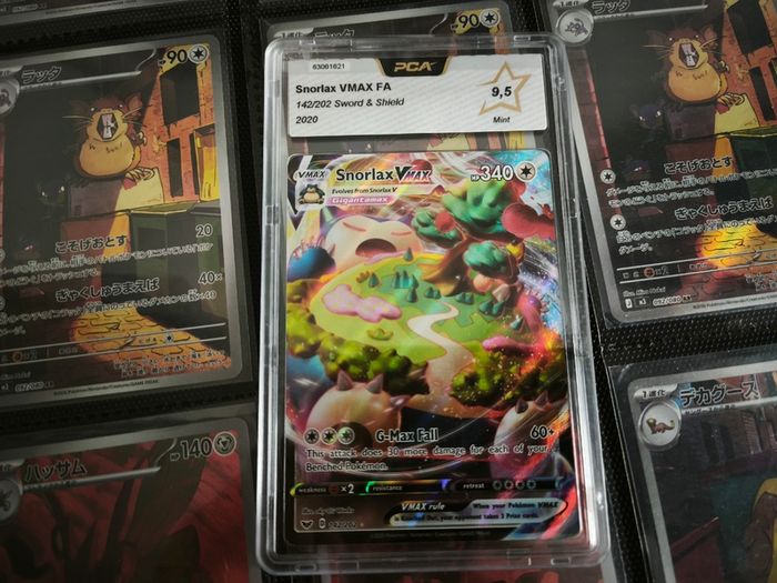 Snorlax VMAX ! from Sword & Shield Set ! PCA 9.5 ! Mint ! 2020 ! Pokemon Card ! Graded ! PSA !
