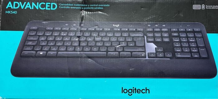 Logitech MK540 Wireless Keyboard ONLY with Italian Layout, No Receiver