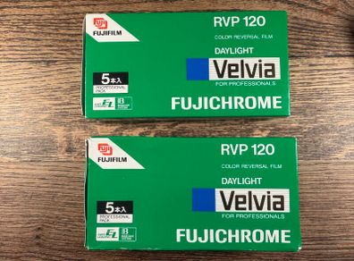 Expired 120, 220 and 135 film - Kodak and Fuji - Velvia, Sensia, Ektachrome, Agfa 50, NPZ800 and others