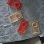 Vintage 1970s Retro Mid Century breakfast boiled egg/toast trays originals Image 5
