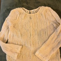 New Cream Object Top - Size 12 / EU40