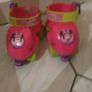Adjustable  Minnie Mouse Beginner Rollerskates Image 2