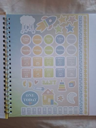 Baby memory book