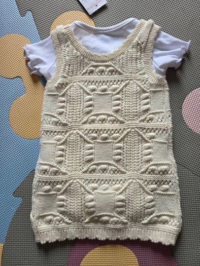 UpTo3Months, With Tags Knitted F&F Dress Set