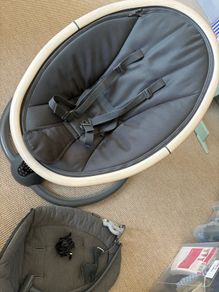 Grey maxi cosy baby swing