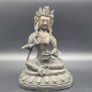 Antique 19th Century Bronze Budda with Chinese Ming Mark Signed Tibetan? Image 2