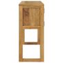 Console Table 120x32x75 cm Solid Teak Wood Image 2