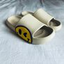 Gorgeous Smiley Face Pool Slides Sliders Open toe flip flops summer shoes 4 5 Image 3