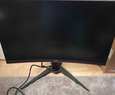 AOC 1080p 144hz Gaming Monitor 24 inch Curved Display