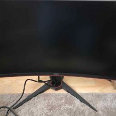 AOC 1080p 144hz Gaming Monitor 24 inch Curved Display
