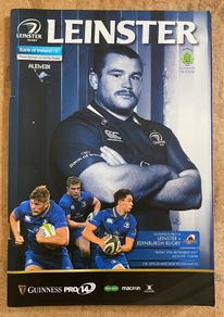 2017 Leinster v Edinburgh Rugby - Guinness PRO14 Programme