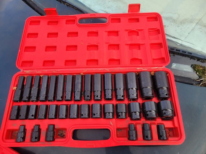 garage sale impact tools sockets torx
