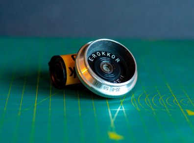 Minolta E.Rokkor 25mm f/3.5 Vintage Enlarger Lens