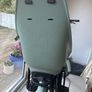 Urban Iki rear child bike seat Icho Green + Bincho Black Image 4