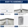 BRAND NEW Folding Dirty Laundry Basket Fordable Basket Hamper Bin Bag Image 4