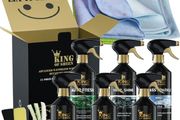 Waterless 11 Piece Car Cleaning Kit, to Clean Your Entire Vehicle to a showroom Standard. Ideal Car Gift Set (FREE POSTAGE)