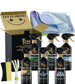Waterless 11 Piece Car Cleaning Kit, to Clean Your Entire Vehicle to a showroom Standard. Ideal Car Gift Set (FREE POSTAGE)