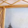 Vintage mid century large oil painting Image 8