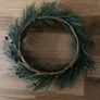 christmas candle surround or mini wreath Image 2