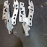 Bmw 5 Series E39 Front Left And Right Side Bonnet Hinge Set Pair Image 2