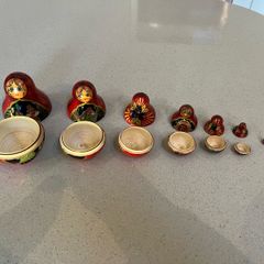Vintage Matryoshka Russian Doll 80's
